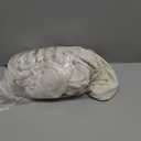 H.VERSAILTEX Stretch 3 Piece T Cushion Sofa Slipcovers Individually Sofa Cushion Covers for 3 Cushion Couch Sofa Seat Cushion Covers with Elastic Bands Featuring Thicker Jacquard Fabric, Ivory