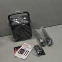 Karaoke Machine, Portable Bluetooth Speaker with 2 Wireless Microphones for Adults & Kids with Lights, Karaoke Microphone with PA System Supports USB/TF/FM/AUX for Home Party Home System Packages (Black)