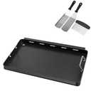 Full Size Griddle Insert with Spatula Set for Charbroil TRU Infrared 4 Burner 463242715 463255020 463242716 463257520 463276016 466242715, Flat Top for Charbroil Grill Replacement Parts G533-0009-W1