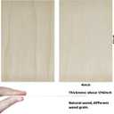 3 x 32 Pcs Basswood Sheets,4 x 6 x 1/16 Inch Thin Unfinished Wood Sheet for Craft,Wooden DIY Ornaments,Crafting Planks, Laser Cutting& Engraving