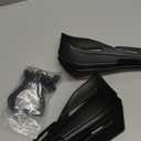 XINGWU Dirt Bike Plastic Handguards,Motorcycle Universal Handguard,Dirt Bike Hand Guards for 7/8 22MM Motocross ff-Road Motocross Enduro Handguards Replacement ATV (Black)