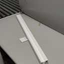 BlindsAvenue Cellular Honeycomb Cordless Polyester Shade, 9/16" Single Cell, Light Filtering, White, Size: 30" W x 48" H