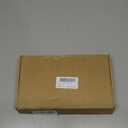 Boao 24 Pieces Glitter Poinsettia Artificial Christmas Flowers Poinsettia Decorations Wedding Christmas Tree Ornaments, 3/4/6 Inches (Silver)