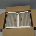 Foldable Doll Wardrobe Storage Box with 8 Hangers & Rod Compatible with Labubu Clothes Stackable Organizer Cabinet for 15/17cm Doll Clothes with Dust-Resistant Cover and Display Shelf (Grey)