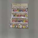 Wooden Clothespins with Colorful Letters and Numbers, Alphabet and Number Clips for Home Decoration, Craft Project, and Office Organization