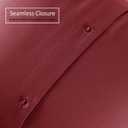 Nestl Soft Pillow Shams Set of 2 - Double Brushed Microfiber Pillow Covers - Hotel Style Premium Bed Pillow Cases, with 1.5” Decorative Flange, Standard 20"x26" - Burgundy
