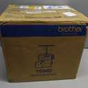 Brother Serger, 1034D, Heavy-Duty Metal Frame Overlock Machine, 1,300 Stitches Per Minute, Removeable Trim Trap, 3 Included Accessory Feet, White