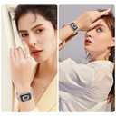 Smart watch band for women lady's strap waterproof dressy diamond Bling silicone iwatch band ultra2 42mm 44mm 45mm 46mm 49mm wristbands lightweight replacement band 10/9/8/7/6/5/4 blue 38mm 40mm 41mm