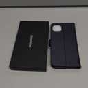 SHIELDON Case for iPhone 14 Plus 5G, Genuine Leather Wallet Case RFID Blocking Card Holder Magnetic Kickstand Shockproof Book Design Cover Compatible with iPhone 14 Plus 6.7" - Navy Blue