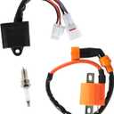 Ignition Coil CDI Box Replacement for Yamaha Bear Tracker 250 YFM250 Timberwolf 250 YFB250 1994-2000 Replacement for 4BD-85540-10-00