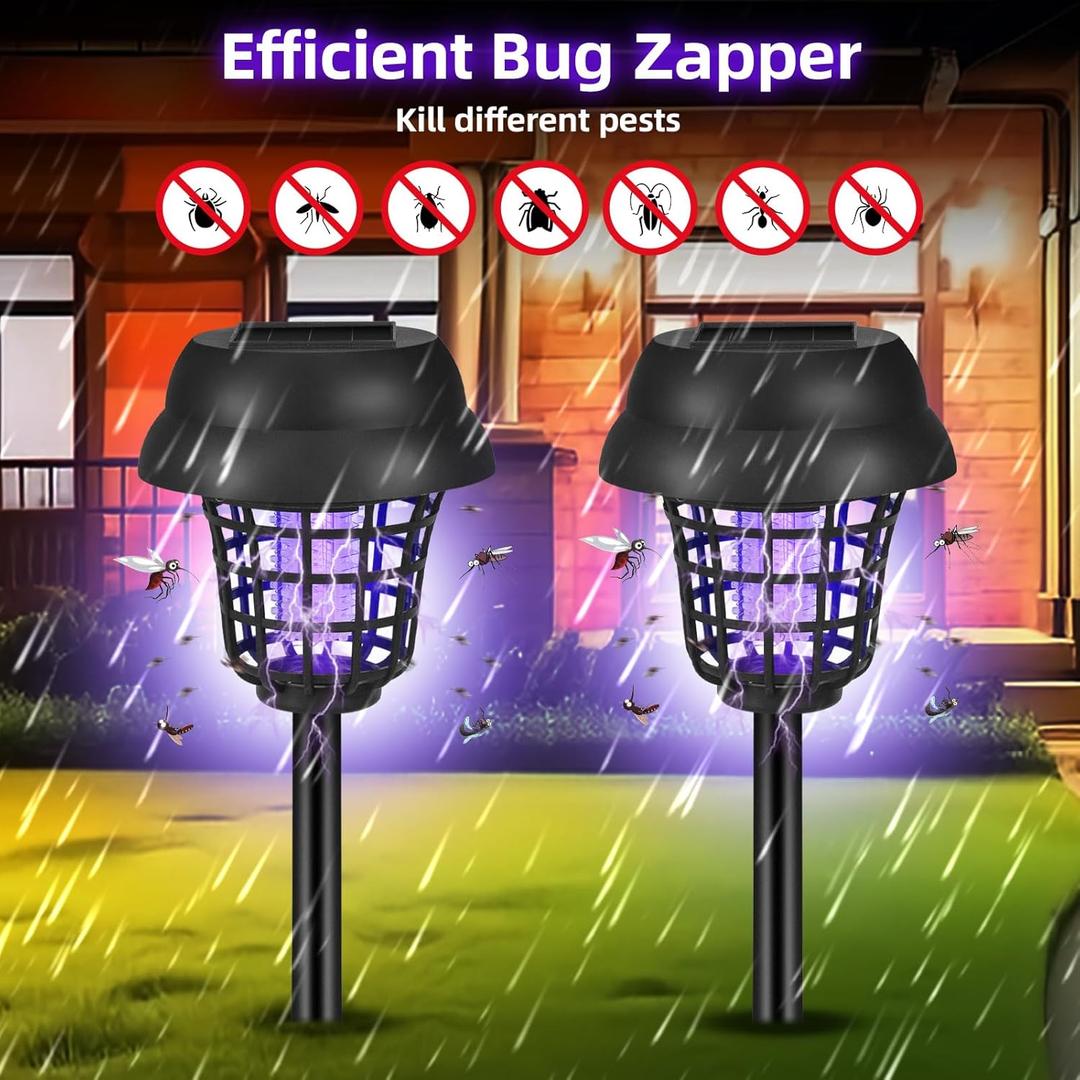 4 Pack Solar Bug Zapper