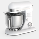 P'RICH Stand Mixer, 5.3-QT 300W 12-Speed Tilt-Head Food Mixer, Kitchen Electric Mixer with Splash Guard, Dough Hook, Wire Whip & Beater,Suitable for Most Family Cook