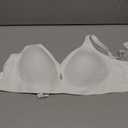 LetsJoli Wireless Bras for Women No Underwire Jelly Bras Seamless Push Up Full Coverage Bralettes Comfortable Everyday Bra (White, XL)