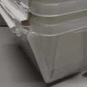 SmartStore Classic 15 Clear Storage Box, 14L/14.8QT BPA-Free Stackable Container with Secure Lid, Swedish Made Storage for A4 Papers & Games (10)