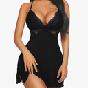 Avidlove Women Lingerie Lace Chemise Sleepwear Babydoll Teddy Lingerie XXL