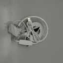 Woputne Desk Clip on Lamp for Reading Home Office, with 5V 2A Adapter, 10 Dimmable Brightness 3 Modes, Clamp Reading Light for Bed Headboard, Craft (White)