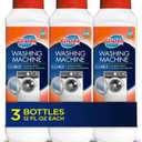 Glisten Washing Machine Cleaner, Helps Remove Odor, Buildup, and Limescale, Fresh Scent, Made in the USA, 12 Ounce Bottle, 3-Pack