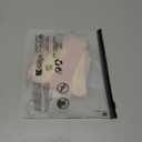 2-Pack Seamless Thongs for Women Cotton Underwear No Show Panty Liners Workout G-String Thongs Pink S (S)