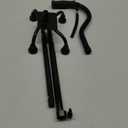 Quad Cane (300 lb) - Adjustable Walking Cane with A Large 4 Pronged Base for Extra Balance & Stability, Walking Canes for Seniors, Walking Cane for Men & Women, Walking Sticks (Black)