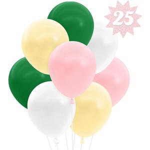 xo, Fetti Party Decorations Latex Balloons - 25 pk, 12" | Camp Bride Bachelorette, Camp Theme Birthday Supplies, Bridal Shower, Outdoor Baby Shower Favors