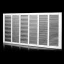 30x16 Return Air Grille (Duct Opening Size), Air Return Vent Cover, AC Vent Cover, Cold Air Return Vent Cover, Flat Return Air Grilles, Outer Dimensions:31.75"W x 15.75"H (30"Wx14"H, Duct Opening)