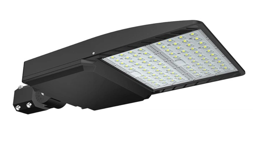 LED Parking Lot Light 300W, UL Listed 45,000LM 6500K Light with Dusk to Dawn Photocell, Adjustable Slip Fitter Mount, IP66 Waterproof, Commercial LED Area Security for Parking Lot, Roadway, 2 Packs