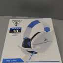 Turtle Beach Recon 70 PlayStation Gaming Headset for PS5, PS4, Xbox Series X/ S, Xbox One, Nintendo Switch, Mobile, & PC with 3.5mm - Flip-to-Mute Mic, 40mm Speakers, 3D Audio - White