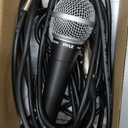 Pyle Microphone, Dynamic Cardioid, XLR Cable Included, Unidirectional, Rugged Construction, Built-in Pop Filter, Perfect for Stage & Studio, High Gain, Ultra-Wide Frequency Response, 15ft Cable