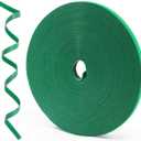 SumDirect Plant Tape 75 ft Plant Ties for Climbing Plants Garden Twist Ties Plants Adjustable Green Garden Tape for Plants, Flowers, Vines and Tree (75 ft x 1/2 in)