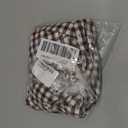 Flygo Womens Gingham Pants Cotton Wide Leg Ruffle Lounge Trousers (M)
