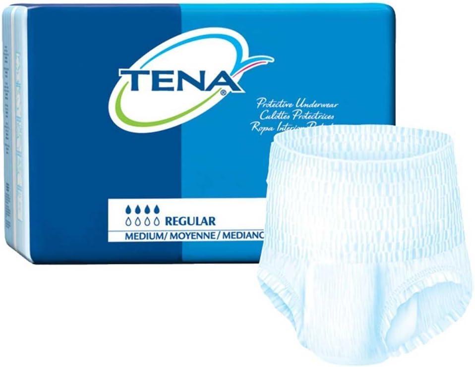 TENA Classic Protective Underwear, Medium 80 Per Case