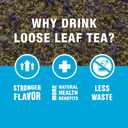 Tiesta Tea - Lavender Chamomile Herbal Tea, Loose Leaf, Calming Blend with Chamomile, Lavender, Lemongrass, Caffeine-Free Herbal, Great for Hot or Iced Brews, Refillable Tin, 50 Cups, 2 Ounce