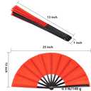 2/4/8/12/20pcs Folding Clack Hand Fans for Line Dancing Tai Chi, Handheld Fan for women foldable,Boots On The Ground Fan