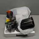 Ganiza Cold Press Juicer, 4.3" Compact Space-Saving Design Juicer Machine with 3 Replaceable Filters, One-Touch & Ultra-Quiet Operation, BPA-Free Easy to Clean, Silver