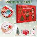 Advent Calendar 2025 Christmas Kit Activities Accessories Gifts Calendar Christmas Mini Toys for Doll Decor Than 24 Days (B)