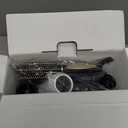 Professional Ionic Hair Dryer AC Motor Fast Drying Salon Blow Dryer with Diffuser, Comb, Nozzle, Concentrator, for Curly and Straight Hair, 2 Speed & 3 Heat Setting, Cool Button(White)