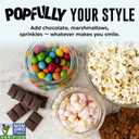 2 x POPFULLY Sea Salt & Pepper Popcorn, Sharing Bags, Savory Flavor, Big Pop, Micro Popcorn Bags - 3-Pack (EXP 12/24/26)