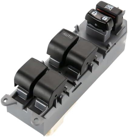 Front Left Driver Side Master Power Window Switch - Compatible for Toyota Camry 2.4L L4 2007-2009, for Toyota Camry 2.5L L4 2010-2012 - Replace Part 84820-02190