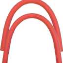 Pack of 2 Pool Noodles for Adults - Colorful Foam Noodle Sticks for Swimming - Floating Pool Noodles Foam Tube 59.1" x2.3 in (Red)