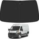 Windshield Sun Shade for Dodge RAM ProMaster Accessories 2014-2024, Foldable Window Sunshade Sun Visor Protector, Front Windshield Sunshade Sun Shield