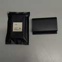 MDEOOSKY Wooden Display Stand - Rectangle Wood Display Base with Risers - Vase Riser, Teapot, Aquarium Lamp Base - Home Decoration - 13cm x 9.5cm x 4.3cm (Black)