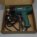 Heat Gun, Heavy Duty Hot Air Gun Kit Dual Temperature Settings 572~932 (300-500), Overload Protection with 4 Nozzles for Crafts, Shrink Wrapping/Tubing, Paint Removing, Epoxy Resin (Green)