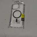 WOGROO iPhone 15 Pro Max Case, Compatible with MagSafe, Magnetic Kickstand, Clear Black