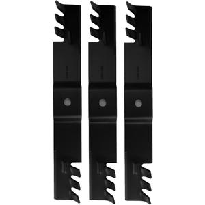60 inch Mulching Blades for 02005019-X 02005019 742-04415 942-04415 01005338 Lawn Mower Blades for Cub Cadet Z-FORCE L60 LE60 LX60 LZ60 S60 TANK LZ-60 L60 L60KW PRO Z 100 EFI 160-L RECON 60 3 Pack