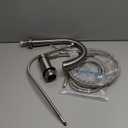 SUBEIXI Roman Tub Faucet with Hand Shower 3 Hole Deck Mount Tub Filler Bathtub Faucet with Sprayer High Flow Bathtub Faucet Set, Brush Nickel