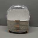 Makeup Organizer For Teen Girl Birthday Gifts, Cosmetic Display Cases with Transparent Cover, Skincare Organizers for Vanity, Perfume Organizer, Lotions Display Case, Lipstick Organizer (Rhinestone)