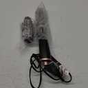 ANWA Rotating Hair Dryer Brush, 4-in-1 Hot Air Styler and Rotating Brush, Rotating Blow Dryer Brush with 2 Detachable Brushes(1.5"& 2"), Black