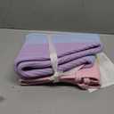 Rope Laundry Basket Hamper for Kids Girl Woven Storage Basket for Living Room Bedroom Boho Tall Baskets for Blanket Toys Pillow Towels Baby Nursery Hamper Bin rainbow (Regular)