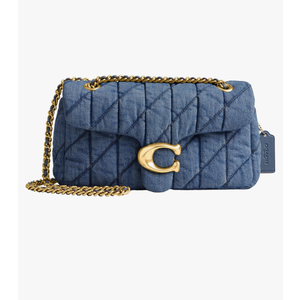 COACH Women's Pebble Tabby Shoulder Bag
Quilted, with Chain, 26
