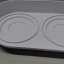 Elevated Slow Feeder Dog Bowls - Ceramic Food and Water Bowl Set with Stand - Raised Pet Dishes for Small and Medium Sized Dogs, Grey